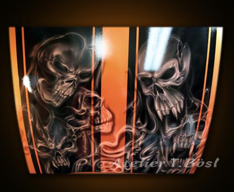 Custompainting für Wagen oder Motorrad