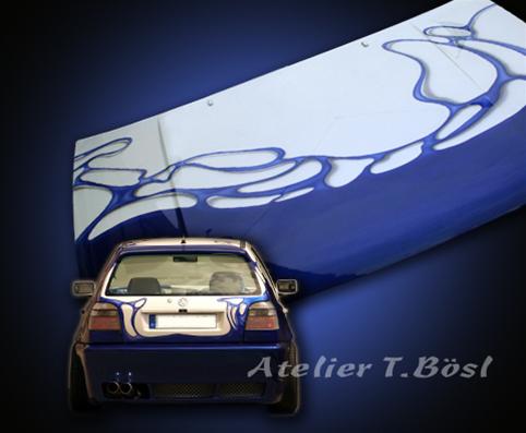 Custompainting für Wagen oder Motorrad