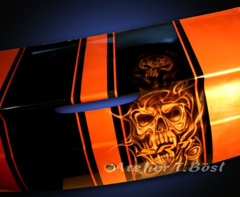 Custompainting für Wagen oder Motorrad