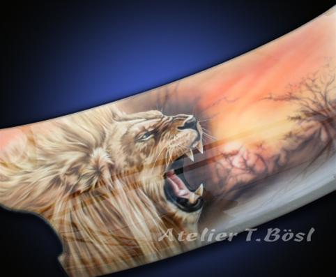 Custompainting für Wagen oder Motorrad