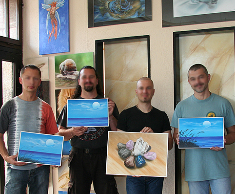 Kurs in Airbrush-Atelier für Anfänger und Fortgeschrittene Kurs in Airbrush-Atelier für Anfänger und Fortgeschrittene