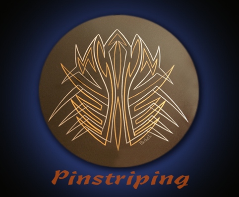 Pinstriping für Wagen Motorrad
