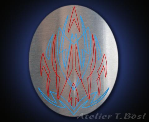 Pinstriping für Auto und Motorrad