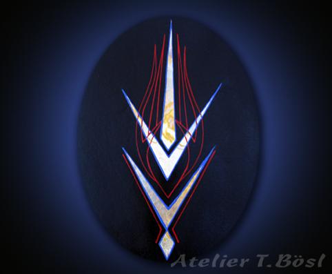 Pinstriping für Auto und Motorrad