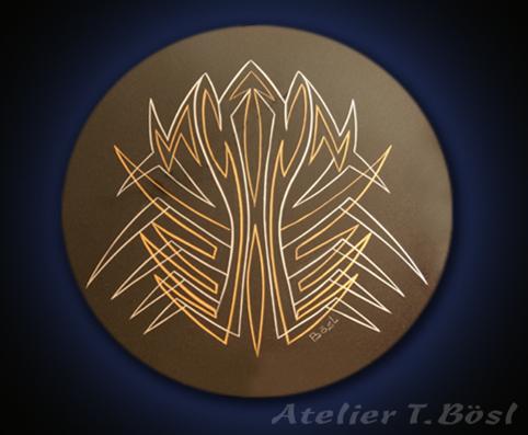 Pinstriping für Auto und Motorrad