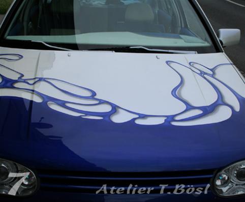 Airbrush Custompainting im Kurs